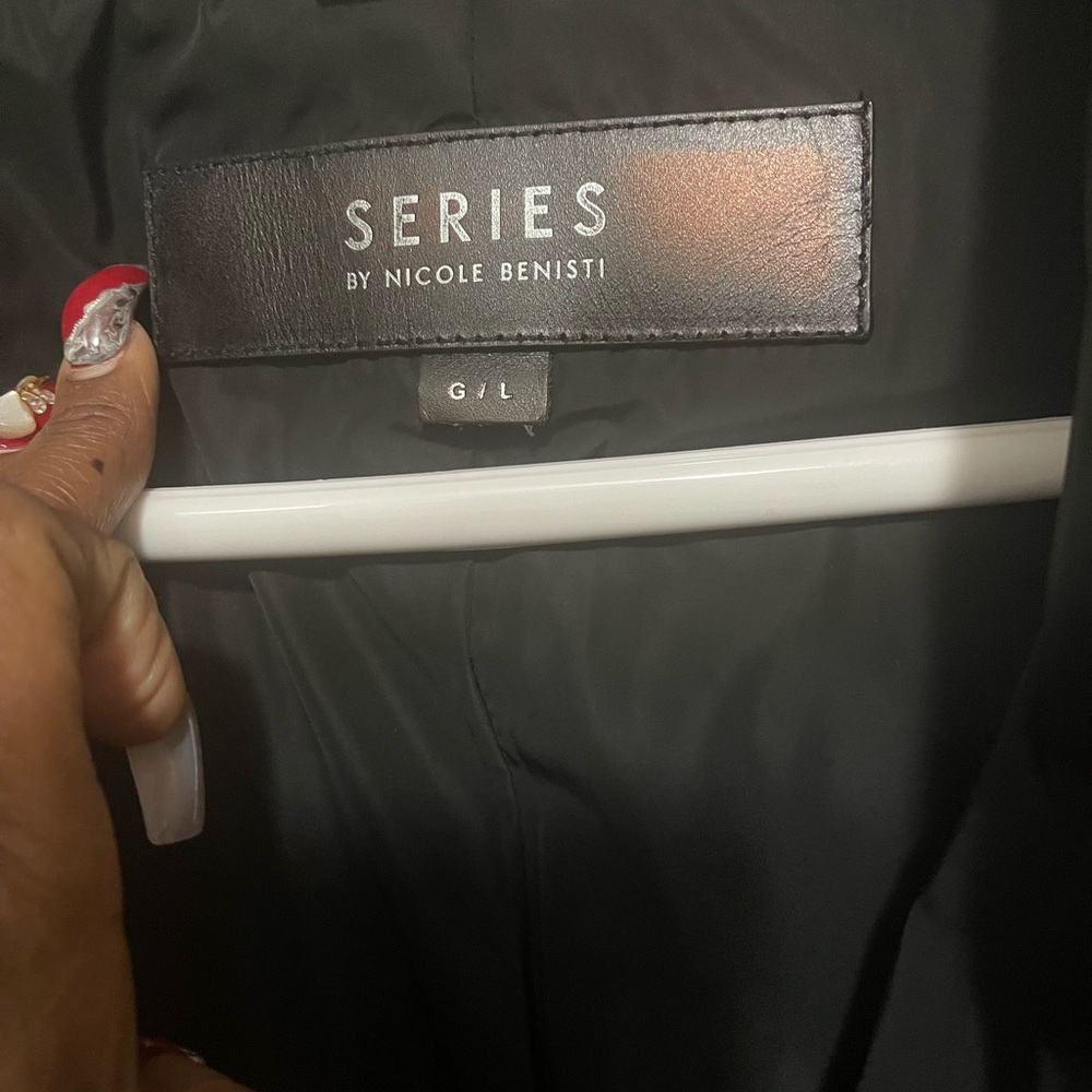 3/4 Lenght Down Coat with Fur hood